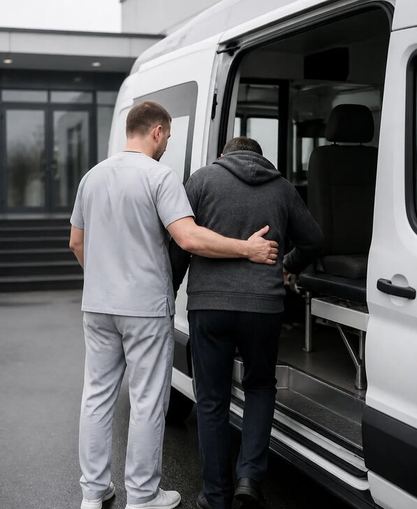 Организация медтранспортировки в Тихвине от 5464 р. | Медзона