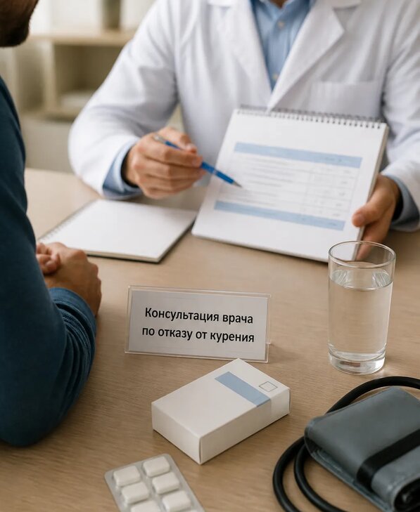 Консультация врача по отказу от курения для взрослых в Тихвине